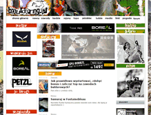 Tablet Screenshot of bouldering.pl